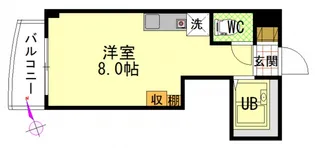 中道ビル【3階】の間取り