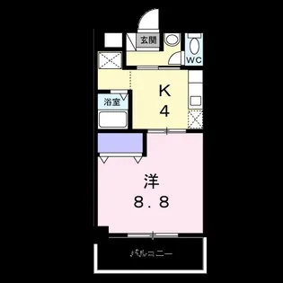 メルヴェーユ45【1階】の間取り