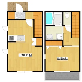 神奈川県川崎市高津区向ケ丘【一戸建】の間取り