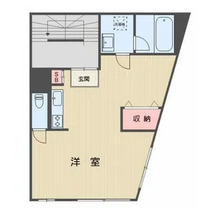 太平西日暮里ビル【3階】の間取り