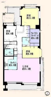 八雲 ホームズ【2階】の間取り