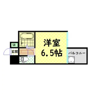 サンキャドマスMinami・堀江【4階】の間取り