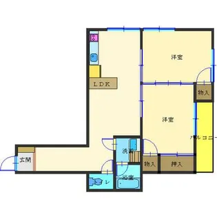 アーバン寿【2階】の間取り