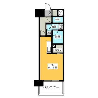 エルスタンザ名駅西【1階】の間取り