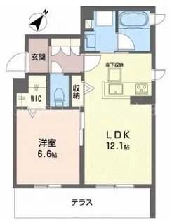 ことぶき【1階】の間取り