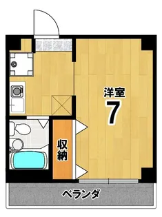 ハイツ谷口【3階】の間取り