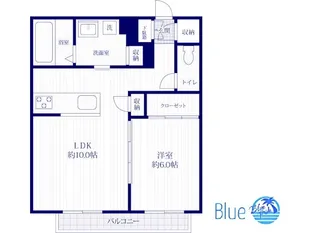 FUJIYAシャーメゾン茅ヶ崎【1階】の間取り