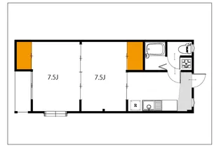 グリーンハイツ原尾島【3階】の間取り