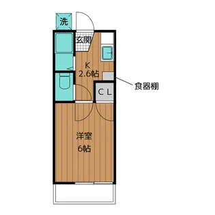 名古屋ハイツ【2階】の間取り