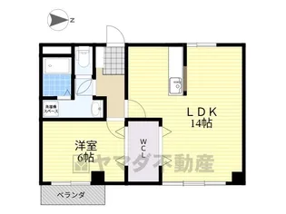 ピットインR一番館【5階】の間取り