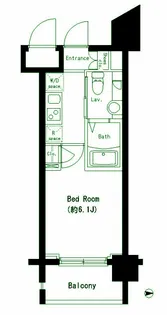 パークキューブ大井町【2階】の間取り