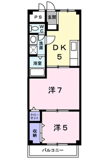 アーバンリバブル【3階】の間取り