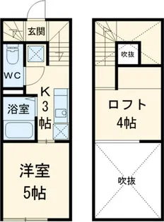 レジディア【1階】の間取り