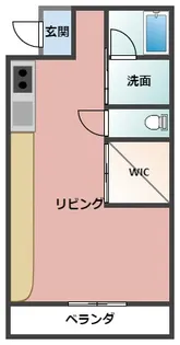 フェルクス【3階】の間取り