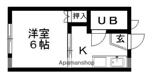 カーサソシアル【1階】の間取り