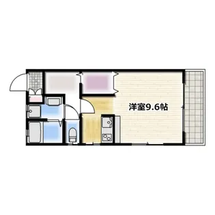 セラピス横濱【2階】の間取り