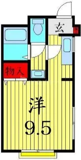 グリーンヒル山崎【2階】の間取り