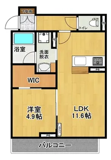 カーサ レジオ【1階】の間取り