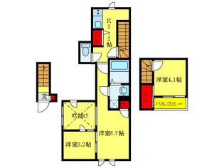 CB王子ルシエルの間取り