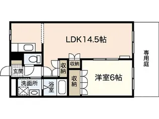 プロニティ東建【2階】の間取り