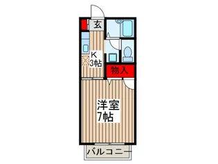 ブルーム.【2階】の間取り