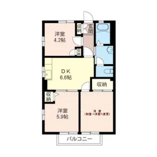 プレミールA【2階】の間取り
