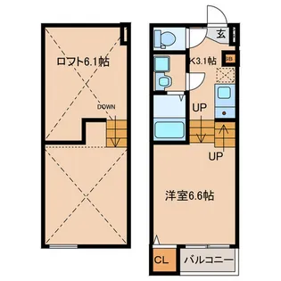 SylpheedI【2階】の間取り