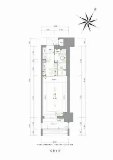 サヴォイオーサーズプレイス【4階】の間取り