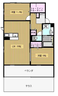 Luana【1階】の間取り
