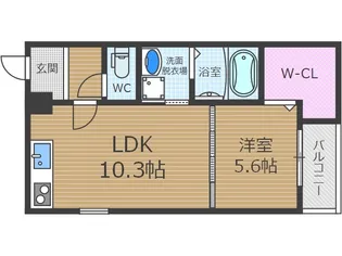 フジパレス光陽【2階】の間取り