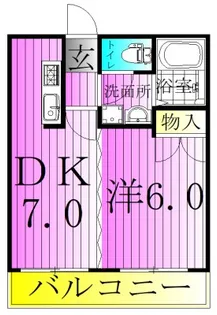 RenoCourt IZUMI【1階】の間取り