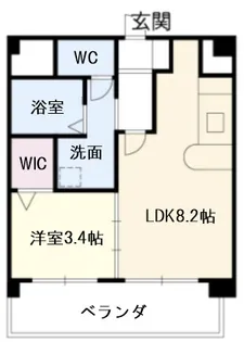 シャルマンツカーサ【3階】の間取り
