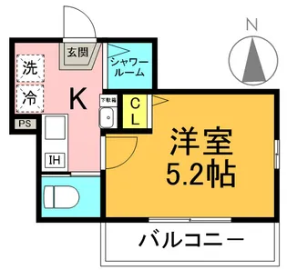 Villa Azure【3階】の間取り