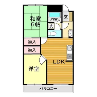 じゃがいも畑【2階】の間取り
