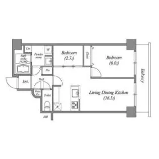 インプルーブ大塚【5階】の間取り