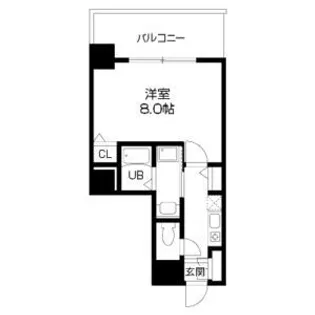 KDXレジデンス西大路【2階】の間取り