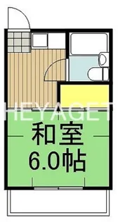 第一落合荘【2階】の間取り