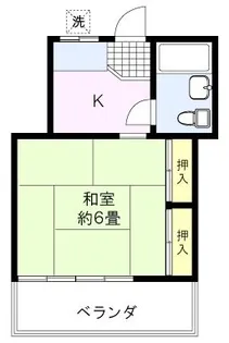 RS八王子万町【1階】の間取り