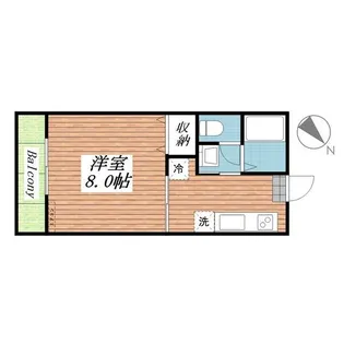 F.class(エフクラス)【2階】の間取り