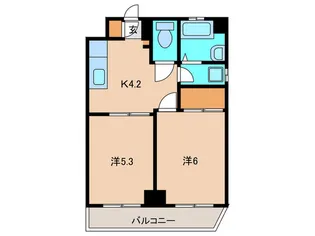 プティ白金【2階】の間取り