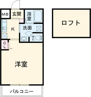 アーリントン【3階】の間取り