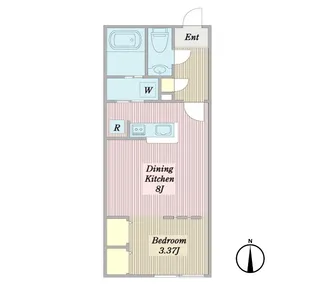 MODULOR池袋西【4階】の間取り