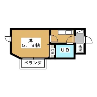 ヒットベイ【2階】の間取り