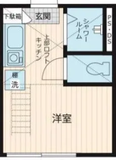 Water BAY夏目坂の間取り