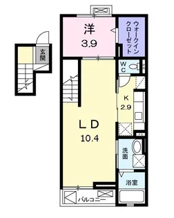グラン エトワール【4階】の間取り