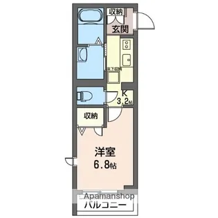 MIYABI【1階】の間取り