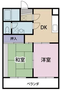 City RiverII【1階】の間取り