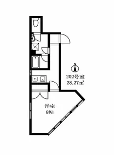 アーバン尾山台【2階】の間取り