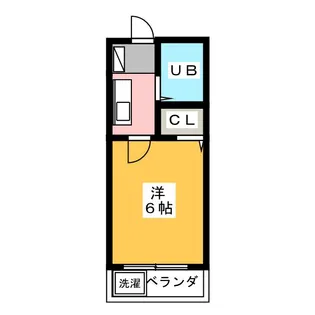 ホワイトパレス【3階】の間取り