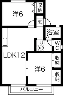 BROS.K【1階】の間取り